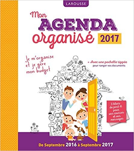 Mon agenda organisé 2017 (calendriers) indir