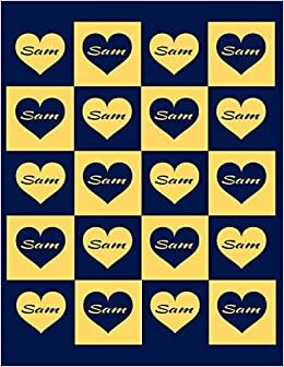 SAM: Beautiful Sam Present - Perfect Personalized Sam Gift (Sam Notebook / Sam Journal)