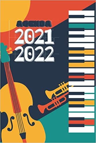 | Tema Music| Agenda 2021 2022: Ideale Come Diario Elementari, Diario Scuola Media, Diario Superiori | Simpatico Agenda Scolastica 2021 2022 Giornaliera