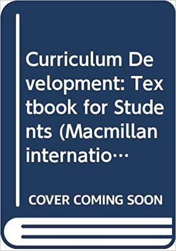 Curr Dev & Textbk For Students: Textbook for Students (Macmillan international college edition)