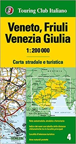 Veneto / Friuli Venice / Giulia 4 tci (r) (CARTES ITALIE / DIVERS)