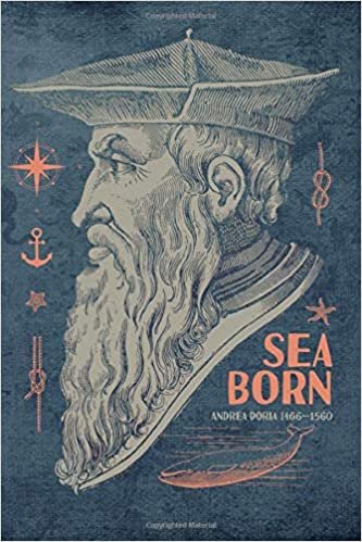 Sea Born #5: Vintage Nautical Journal Notebook to write in 6x9" - 150 lined pages