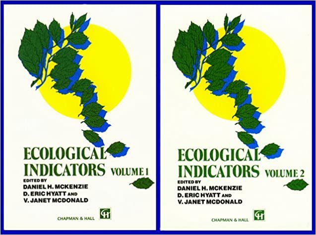 Ecological Indicators: Two volume set