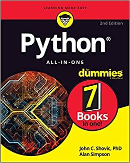 Python All-in-One For Dummies