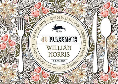 William Morris: Paper Placemat Pad (Multilingual Edition): 48 placemats indir