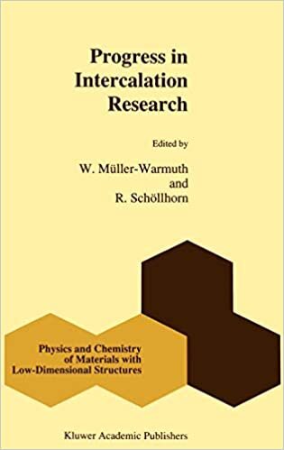Progress in Intercalation Research (Physics and Chemistry of Materials with Low-Dimensional Structures)