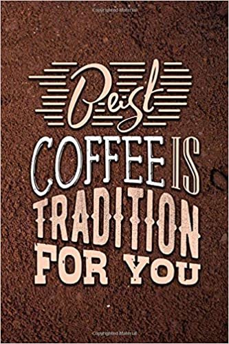 My coffee journal: Notebook for café lovers, morning planner / note book to write in with To-do list pages "6x9" 120 Pages indir