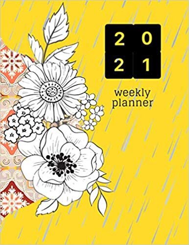 Agenda Settimanale 2021 |: Agenda Quaderno 2021 - 12 mesi | Weekly Planner 2021