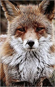 Notebook: Red fox nature wildlife mammal animal predator fox carnivore eurasia arctic fox north
