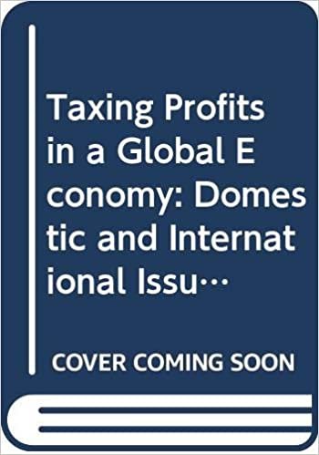 Taxing Profits in a Global Economy