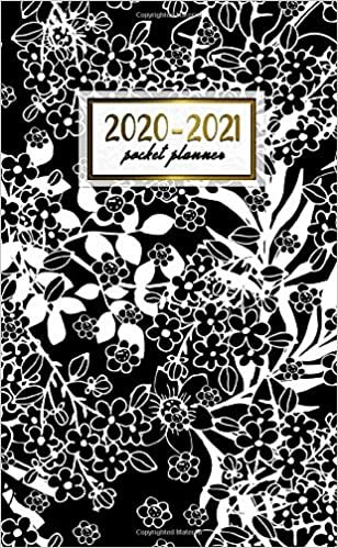 2020-2021 Pocket Planner: 2 Year Pocket Monthly Organizer & Calendar | Cute Two-Year (24 months) Agenda With Phone Book, Password Log and Notebook | Nifty Lace & Floral Pattern