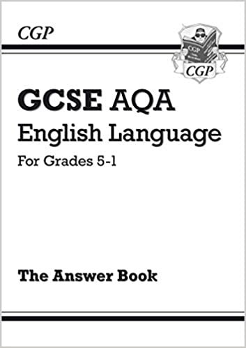 GCSE English Language AQA Answers for Study & Exam Practice: Grades 5-1 (CGP GCSE English 9-1 Revision) indir