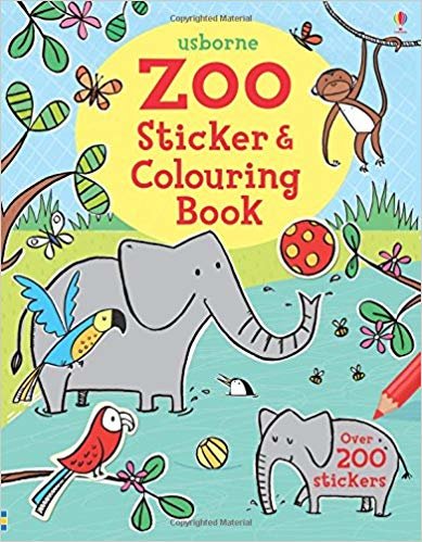 Zoo Sticker & Colouring Book indir