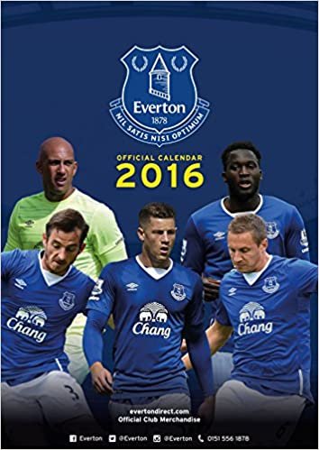 Official Everton 2016 A3 Calendar (Calendar 2016) indir