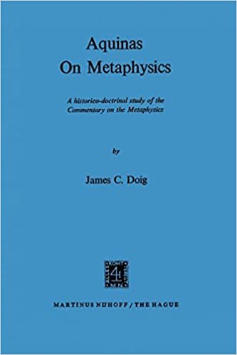 Aquinas on Metaphysics: A Historico-Doctrinal Study of the Commentary on the Metaphysics