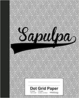 Dot Grid Paper: SAPULPA Notebook (Weezag Wine Review Paper Notebook)