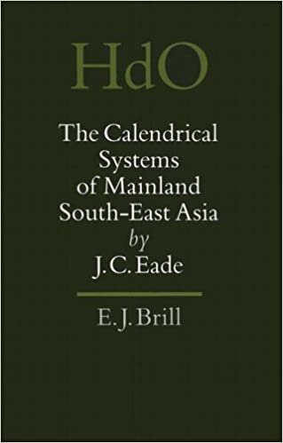 The Calendrical Systems of Mainland Southeast Asia (Handbook of Oriental studies)