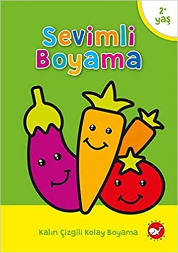 Sevimli Boyama: Kalın Çizgili Kolay Boyama