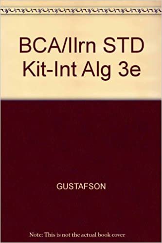 BCA/Ilrn STD Kit-Int Alg 3e