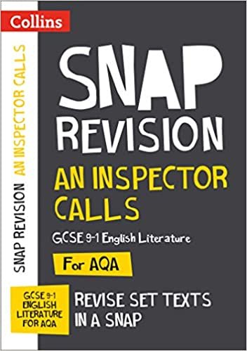 Inspector Calls: New Grade 9-1 GCSE English Literature AQA T (Collins GCSE 9-1 Snap Revision) indir