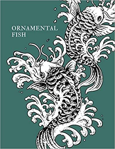 Ornamental Fish: Gorgeous Fish Designs to Color Suitable for All Ages
