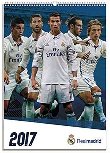 Real Madrid Official 2017 Calendar - Football A3 Wall Calendar 2017