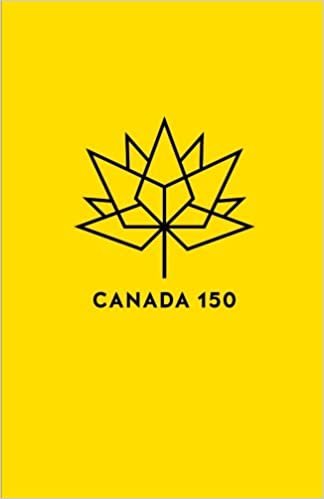 Canada 150: ournal Lined Writing Notebook Gold Yellow indir