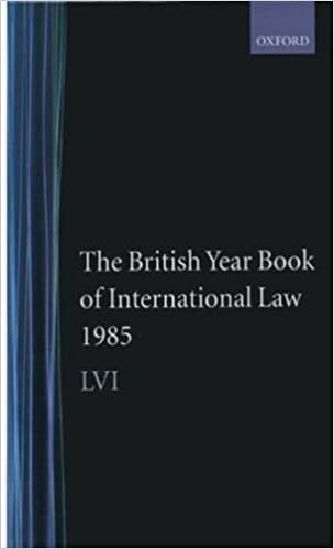 British Year Book of International Law, 1985: 056