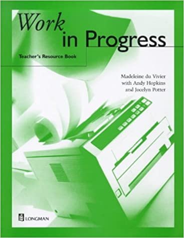 Work in Progress Teacher's Resource Book indir