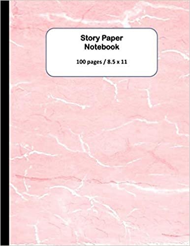 Story Paper Notebook: Writing and Drawing Paper for Kids, Make a story and handwriting practice