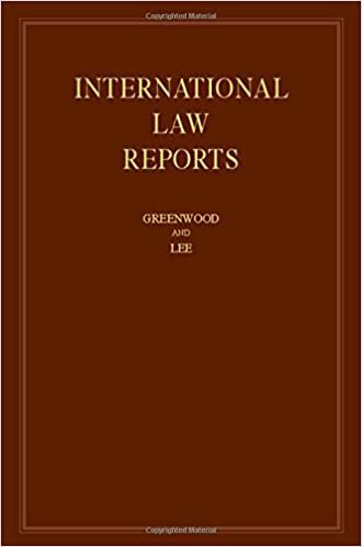 International Law Reports : Volume 174 (International Law Reports)