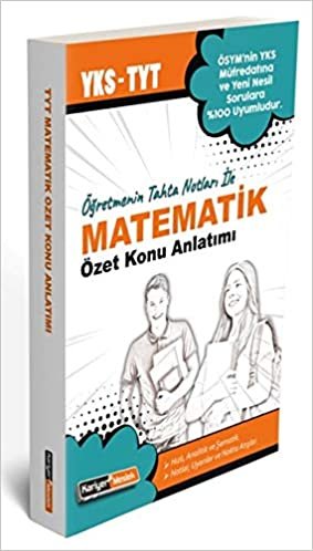 Kariyer Meslek TYT Matematik Öğretmenin Tahta Notları ile Özet Konu Anlatımı indir