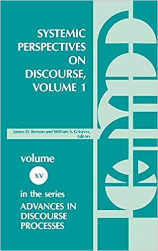 Advances in Discourse Processing: 15 (Advances in Discourse Processes)
