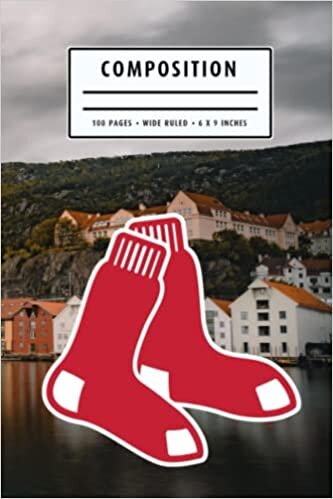 Weekly Planner Composition : Boston Red Sox Notebook- To My Baseball Son , To My Baseball Dad - Baseball Notebook #7