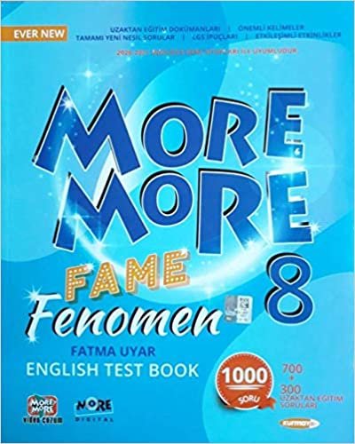 Kurmay ELT 8.Sınıf LGS More&More Fame Fenomen English Test Book