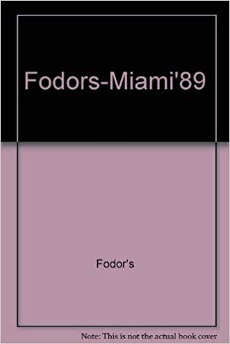 Fodor's '89 Greater Miami, Fort Lauderdale, Palm Beach indir