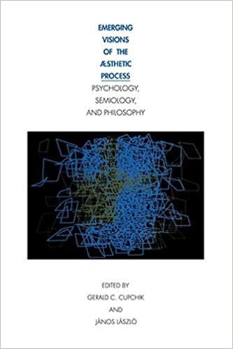 Emerging Visions of the Aesthetic Process: In Psychology, Semiology, and Philosophy indir