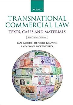 Transnational Commercial Law indir