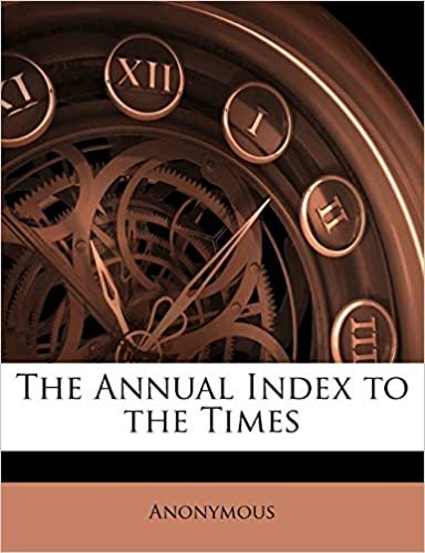 The Annual Index to the Times