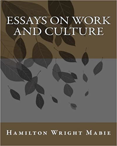 Essays On Work And Culture indir