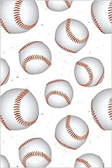 Baseballs: Graph Paper Notebook, 6x9 Inch, 120 pages indir