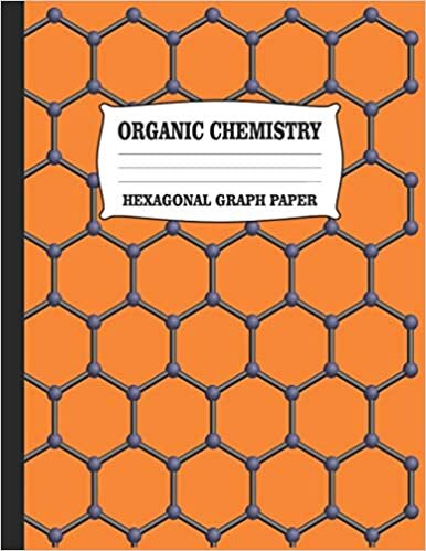 Organic Chemistry: Hexagonal Graph Paper Workbook THC Molecule Science Composition Notebook .2 Inch Hexagons