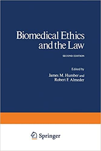Biomedical Ethics and the Law indir