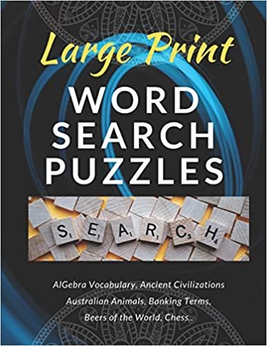 LARGE PRINT Word Search Puzzles: funster large print word search puzzles, large print word search, brain games large print word search, large print ... print word search, word search for seniors indir