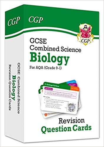 New 9-1 GCSE Combined Science: Biology AQA Revision Question Cards (CGP GCSE Combined Science 9-1 Revision) indir