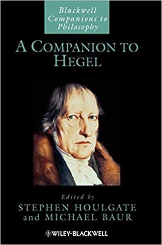 A Companion to Hegel (Blackwell Companions to Philosophy)