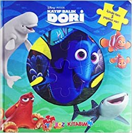 Disney Kayıp Balık Dori - İlk Yapboz Kitabım: İçinde Tam 5 Yapboz Var! indir
