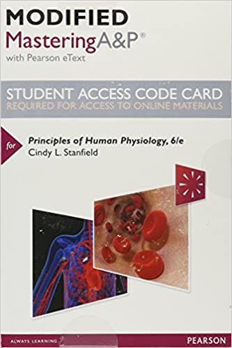 Modified Mastering A&p with Pearson Etext -- Standalone Access Card -- For Principles of Human Physiology