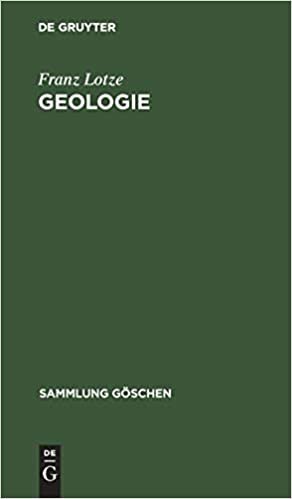 Geologie (Sammlung Göschen)
