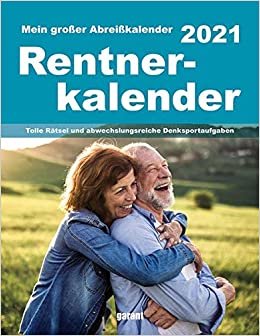 Abreißkalender Rentnerkalender 2021